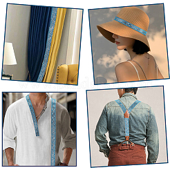 Ruban polyester style ethnique&nbsp;DIY-WH20048-087A