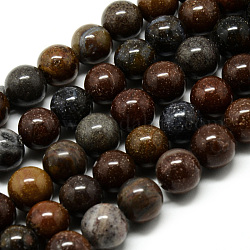 Perline Mookaite naturale fili, tondo, 6~6.5mm, Foro: 1 mm, circa 63pcs/filo, 15.5 pollice