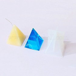 Moules à bougie en silicone bricolage, pour la fabrication de bougies, cube, 5.7x5.7x7.1 cm