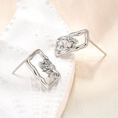 Aretes de latón&nbsp;LS-EJEW-G432-01P-1