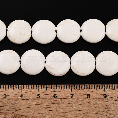 Synthetische Magnesitperlenstränge&nbsp;TURQ-D063-7-1