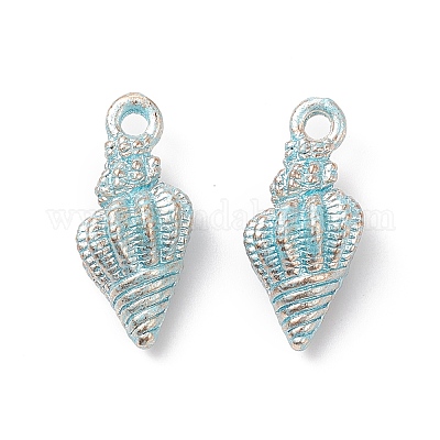Pendentifs d'émail en alliage&nbsp;PALLOY-F224-07-1