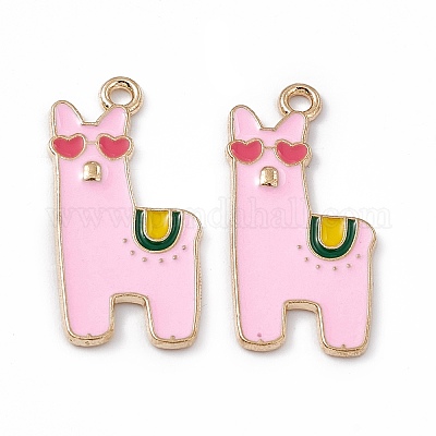 Pendentifs d'émail en alliage&nbsp;ENAM-C006-03KCG-04-1