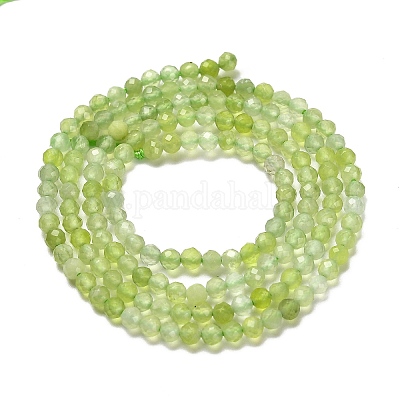 Natur Xiuyan Jade Perlen Stränge&nbsp;G-Z074-A04-01-1