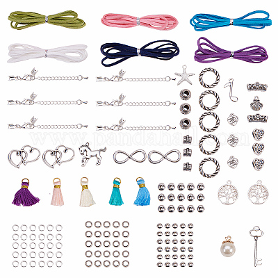 Wholesale SUNNYCLUE DIY Pendant Necklace & Bangle Making Kits