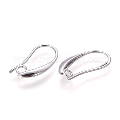 Ganci di orecchini in ottone&nbsp;KK-L177-33P-1