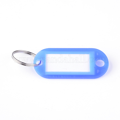 Badge Holder, Hard Plastic Badge Holder Card Holder Keychain