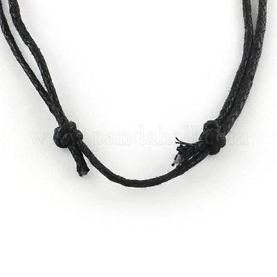 Wholesale Waxed Cotton Cord Necklace Making 