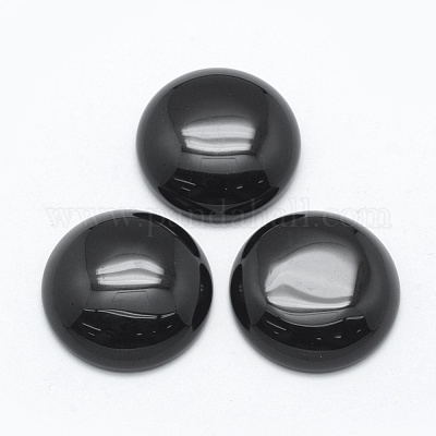 Natürlichen Obsidian cabochons&nbsp;G-E492-A-05-1