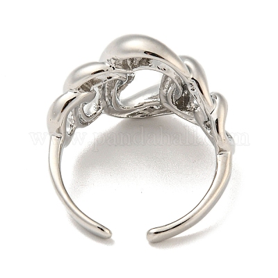 Offene Manschettenringe aus Messing&nbsp;RJEW-B052-12P-1