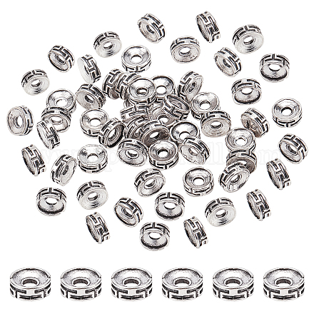 Pandahall elite 100pcs perles intercalaires de style tibétain TIBEP-PH0001-47-NR-1