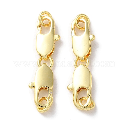 Стойки обшивки латунь когтя омара застежками KK-F090-25G-1