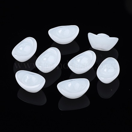 Imitation de perles de verre de jade GLAA-S054-28-A02-1