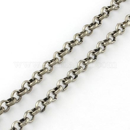 Iron Rolo Chains CH-J001-BL5.8-AS-1