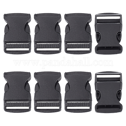 Plastic Side Release Buckles FIND-WH0036-65-1