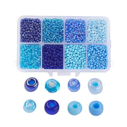 12/0 Glass Seed Beads SEED-NB0002-2mm-04-1