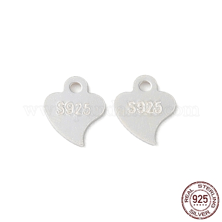 925 connettore estensore per catena a cuore in argento sterling STER-P053-02S-1