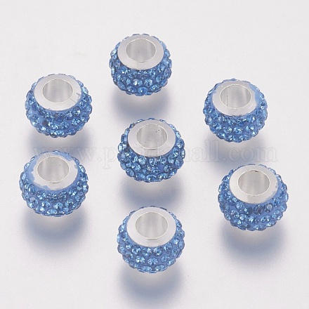 Perles européennes en 304 acier inoxydable CPDL-E045-A13-1