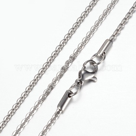 Collares de cadena de 304 acero inoxidable STAS-P101-62P-1