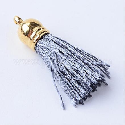 Polyester Tassel Pendant Decorations FIND-T005-A01-1