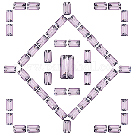 Cuentas de cristal austriaco imitación sunnyclue GLAA-SC0001-49A-1