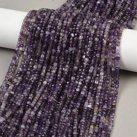 Natürlichen Amethyst Perlen Stränge&nbsp;G-RM2025-C41-B-1