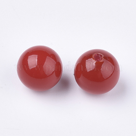 Perles en plastique écologiques MACR-S366-12mm-01-1