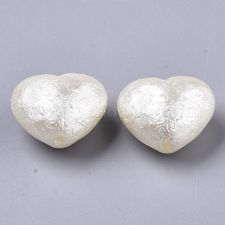 Perles acryliques en imitation perle ABS OACR-S028-131-1
