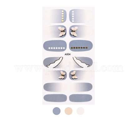 Autocollants de vernis à ongles dégradés enveloppants MRMJ-T100-A004-1