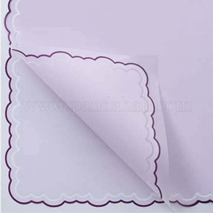Carta da imballaggio per fiori in plastica stile film gelatinoso HUDU-PW0001-182I-1