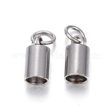 201 Stainless Steel Cord Ends STAS-E120-01-4.2mm-1