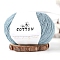 Milk Cotton Knitting Yarn, for Garments Scarves Sweater Shawl Hats, Light Blue, 0.5~1mm, about 131.23 Yards(120m)/Skein