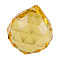 K9 Glass Pendants, Teardrop, Light Khaki, 30mm