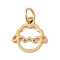 304 Stainless Steel Pendants, Twelve Chinese Zodiac Charms, with Jump Ring, Sheep, 11x11x0.9mm, Hole: 3.1mm