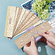Etichetta di carta sapone con motivo a pizzo 90 pz 9 stili DIY-WH0399-69-023-5
