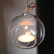 Transparent Glass Hanging Round Candle Holder PW22121387866-2