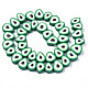 Chapelets de perle en pâte polymère manuel CLAY-S091-004A-01-2