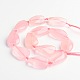 Pépites naturel rose de perles de quartz brins G-D772-04-2