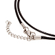 Gewachste Polyesterschnur Halsketten machen MAK-G014-08P-2