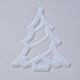 Hohle Weihnachtsbaum DIY Anhänger Silikonformen DIY-I034-06-3