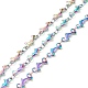 Cadenas de eslabones de acero inoxidable de color arcoíris 304 STAS-P219-68M-1