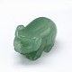 Chinese Zodiac Natural Green Aventurine Home Display Decorations G-A138-10-2