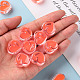 Transparent Enamel Acrylic Beads TACR-S155-004A-5
