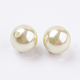 Perla de concha perlas medio perforadas BSHE-G016-10mm-07-2