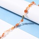 Natural Agate Beads Strands G-G018-23-4