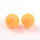 Half Drilled Frosted Round Shell Pearl Beads fit for Ball Stud Earrings BSHE-J010-14-1