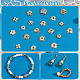 PandaHall Elite 190Pcs 19 Styles Brass Spacer Beads FIND-PH0017-86-4