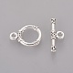 Tibetan Style Alloy Toggle Clasps LF10395Y-1