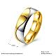 Regalos de san valentín anillos de pareja de acero titanio para hombres RJEW-BB16497-8-3
