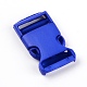 ナイロンサイドリリースバックル  サバイバルブレスレットの留め金  ブルー  57x30x9.5mm  穴：5x25mm FIND-SZC0002-01J-2